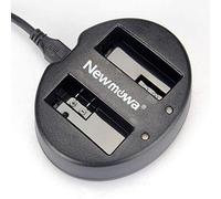 Newmowa Dual USB Charger for Canon LP-E8 and and Canon EOS 550D, EOS 600D, 650D, 700D, EOS Rebel T2i, EOS Rebel T3i, EOS Rebel T4i, EOS Rebel T5i, Kiss X4, X5, X6