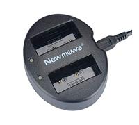 Newmowa Dual USB Charger for Fujifilm NP-W126 NP-W126S and Fujifilm FinePix X-Pro1 X-Pro2 HS30EXR HS33EXR HS35EXR HS50EXR X100F X-A1 X-A2 X-A3 X-A5 X-E1 X-E2 X-M1 X-T1 X-T2 X-T10 X-T20 X-T100 X-H1