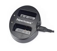 Newmowa Dual USB Charger for Olympus BLN-1 BCN-1 and Olympus OM-D E-M1, OM-D E-M5, Pen E-P5, Pen-F, OM-D E-M5 II(BLN-1 Dual USB Charger)