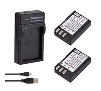Newmowa EN-EL9 EN-EL9A Replacement Battery (2-Pack) and Portable USB Charger kit for Nikon D3000, D5000, D40, D60, D40X