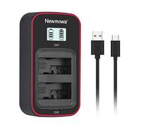 Newmowa LP-E8 LCD Dual Charger for Canon EOS Rebel T2i,T3i,T4i,T5i,EOS 550D