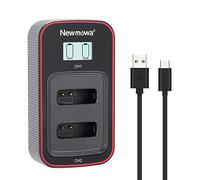 Newmowa NB-13L LCD Dual Charger for Canon PowerShot G5X,G7X,G9X,G7X Mark II