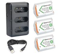 Newmowa NP-BX1 Replacement Battery (3-Pack) and 3-Channel USB Charger set for NP-BX1 and DSC-RX100,DSC-RX100 II,DSC-RX100M II,DSC-RX100 III,DSC-RX100 IV,DSC-RX100 V,DSC-RX100 VII