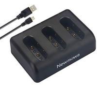 Newmowa Rapid 3-Channel USB Charger for Sony NP-BX1/M8,NP-BY1 and Sony DSC-RX100, DSC-RX100 II, DSC-RX100M II, DSC-RX100 III, DSC-RX100 IV, DSC-RX100 V, DSC-RX100 VII, HDR-CX405
