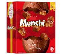 NewMunchie Large Easter Egg 202g - Large Hollow Milk Chocolate Egg - Treat for Kids - Easter Eggs Gifts for Women Men & Kids - Easter Egg Hunts (Pack Of 1)