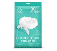 Newnice [30 Counts] Disposable Liners with 200ML Absorbent Pads, Portable Travel Bags Compatible with OXO Tot 2-in-1 Go Potty, Training Liners Fit Most Chairs for Kids, Toddlers