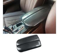 NEWNTSAME Carbon Fiber Color Car Center Armrest Box Cover Inner Console Box Armreat Panel Decorate Protect Covers for BMW X5 X6 X7 E70 E71 F15 F16 G05 G06 (X5 F15 2014-2018/X6 F16 2015-2019)