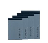 Newpackaging® 100pc Mixed Grey Mailing Bags Poly Postage Self Seal Bags 4 Sizes 25 from Each Small to Large Mailing Bags Packaging Assorted Mailers Posting Shipping Parcel Package Bags