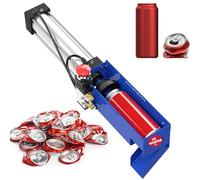 NEWPO Air Can Crusher, Pneumatic Can Crusher for Recycling, Heavy Duty Pneumatic Cylinder Can Crusher, Aluminum Can Crusher 12oz 16oz, Can Recycling Tools