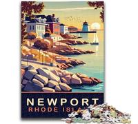 Newport Adult Jigsaw Puzzles 1000 Pieces, Help The Brain Exercise Addictive Toys to Cultivate Patience Unique Challenge Game 1000pcs(50x75cm)