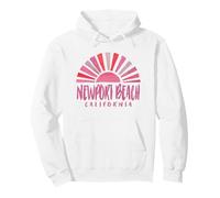 Newport Beach California Sunrise - Newport Beach CA Pullover Hoodie