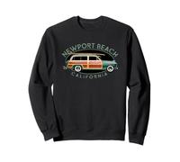 Newport Beach California Vintage Surfing Sweatshirt