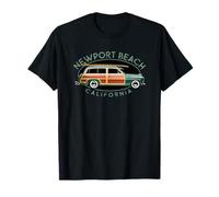 Newport Beach California Vintage Surfing T-Shirt