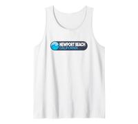 Newport Beach Logo Emblem - Newport Beach California Tank Top