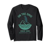 Newport Penguin Shirt On The Ohio River Iceberg Bird Long Sleeve T-Shirt