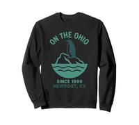 Newport Penguin Shirt On the Ohio River Iceberg Bird Sweatshirt