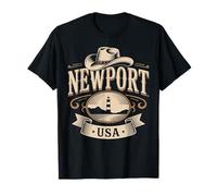 Newport Rhode Heritage Island Lighthouse Mansion Keepsake T-Shirt
