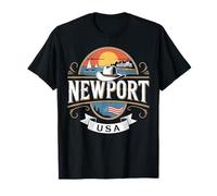Newport Rhode Heritage Island Sailing Keepsake T-Shirt