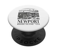 Newport Rhode Island: Historic Mansions, Maritime Charm, PopSockets Adhesive PopGrip