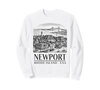 Newport Rhode Island: Historic Mansions, Maritime Charm, Sweatshirt