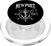 Newport Rhode Island Nautical Compass Rose RI PopSockets PopGrip for MagSafe