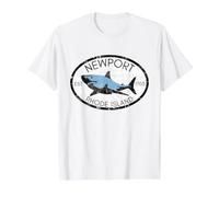 Newport Rhode Island Value Graphic T-Shirt, Men, White, S
