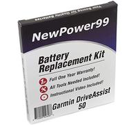 NewPower99 Battery Replacement Kit with Battery, Instructions and Tools compatible with Garmin DriveAssist 50 Series (DriveAssist 50, 50LM, 50LMT, 50 LMTHD, 50 LMT-D)