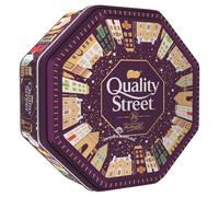 NewQuality Street Large Tin 750g Assorted Milk and Dark Chocolates and Toffees Suitable for Vegetarians, Perfect for Christmas & New Year 2025