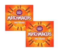 NewQuality Street Matchmakers Cool Mint, Zingy Orange & Salted Caramel Chocolate Box 120g Festive Treats for Sharing, Stocking Fillers & After-Dinner Moments (x2, Zingy Orange 120g)