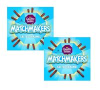 NewQuality Street Matchmakers Cool Mint, Zingy Orange & Salted Caramel Chocolate Box 120g Festive Treats for Sharing, Stocking Fillers & After-Dinner Moments (x2, Salted Caramel 120g)