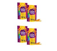 NewQuality Street Pouch 300g of Assorted Milk & Dark Chocolates, Toffees & Cremés & Favourites Golden Selection 283g Perfect for Christmas & New Year 2025 (x4, Favourites Golden Pouch 283g)