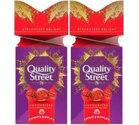 NewQuality Street Strawberry Creams Cracker Delights 290g (2 Pack Bundle) Perfect for Sharing and Gifting for Christmas 2025