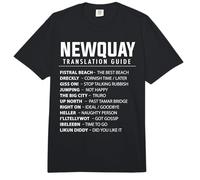 Newquay Cornish Funny Sayings Dreckly Cornwall Fistral Beach Comfort Colors Adult Heavyweight T-Shirt