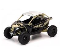 NewRay Can-Am Maverick X3 XRC Turbo - Tan - Side-by-Side Off-Road Vehicle, 1:18 Scale Model, Black