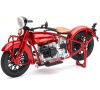NewRay Model Die Cast 1930 Indian, Red & Black, Scale 1:12, Newray 58223