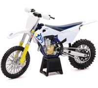 NewRay Model Die Cast Husqvarna FC 450, White / Blue, Scale 1:12, Newray 58153
