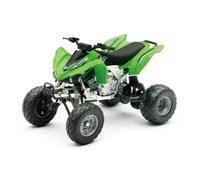NewRay Model Die Cast Kawasaki Kfx 450 R, 2012, Green and Black, Scale 1:12, New
