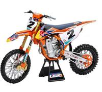 NewRay Model Die Cast KTM 450 SX-F, Cooper Webb #2, Scale 1:6, Newray 49683
