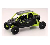 NewRay Polaris RZR Pro R Die-Cast Model, 5 Inch, Black and Neon Green, 07393