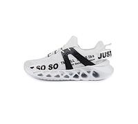 newrong Couple Sneakers Breathable Casual Shoes Blade Running Shoes White EU38/US6