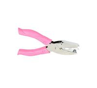 newrong Metal Punch Hand Tool Punch Pliers Safety Cute Pattern Different Shapes Sweet Punch for Paper Notch Pliers Control Pliers 1.5-6mm Center Hole Pink Center Hole