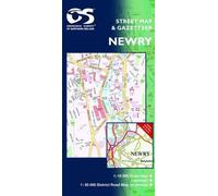 Newry and Mourne Street Map | Enlarged City Centre Map | Ordnance Survey Northern Ireland | OSNI Newry Street Map | Newry | City Centre | Street Map | Maps | Adventure (Irish Street Maps)