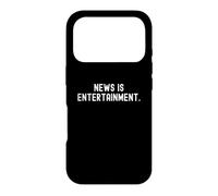 news is entertainment Witty Observational Design Case for iPhone 17 Pro