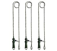 NewShot 3x Ready Tied Leadcore Leaders Hybrid Lead Clip, Sleeve, QC Swivel for Carp Fishing (Heli Rig + Sleeve)