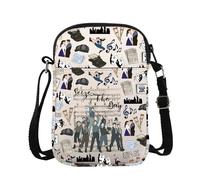 Newsies Musical Cross Body Bag Seize The Day Messenger Bag Broadway Musical Lover Gift Broadway Theatre Shoulder Bag (Seize The Day CB)
