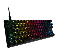 Newskill Serike V2 TKL Tenkeyless RGB Keyboard with Linear Hot Swap Switches, Aluminium Structure and Spanish Layout, Black