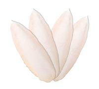 Newsmy 4 Pack Cuttlefish Bone for Birds, Natural Cuttlebone for Parrots and Budgies, Calcium Chew for Beak Care, Suitable for Snails and Tortoise [4Pcs 15CM]