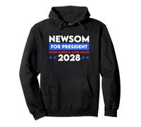Newsom For President Make America Care Again 2028 Pullover Hoodie