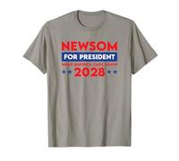 Newsom for President Make America Care Again 2028 T-Shirt