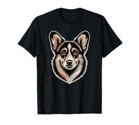 Newspaper Art Pembroke Welsh Corgi Corgis T-Shirt